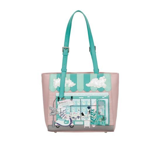 PREORDER Vendula Bubble Cats Laundromat Shopper Bag