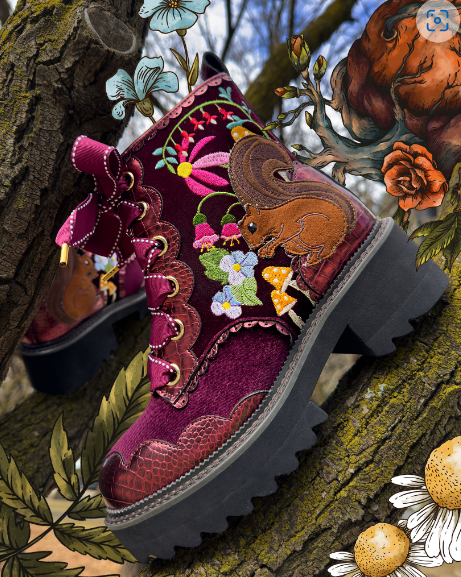 Irregular Choice Sleepy Squirrel