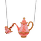 Erstwilder London Calling Spill the Tea Necklace