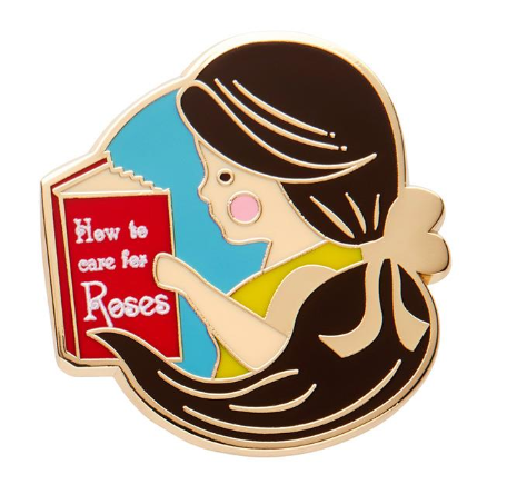 Erstwilder Pete Cromer Fairy Tales Storybook Ending Enamel Pin