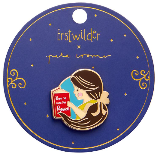 Erstwilder Pete Cromer Fairy Tales Storybook Ending Enamel Pin