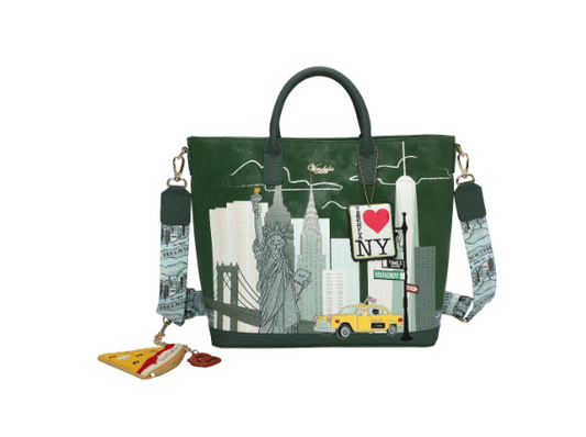 Vendula New York City Cats and Corgis Tote