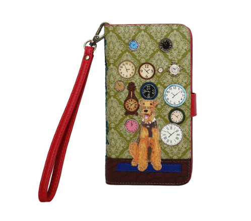 Vendula Tick Tock Clock Shop Universal Flip Phone Case