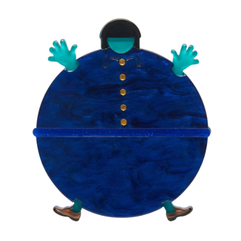 Erstwilder Violet Beauregarde Brooch