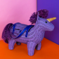 Wicker Darling Virginia the Purple Unicorn