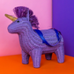 Wicker Darling Virginia the Purple Unicorn