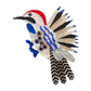 Erstwilder Jocelyn Proust Wondrous Woodpecker Brooch