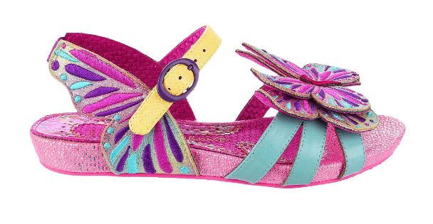 Irregular choice butterfly on sale shoes