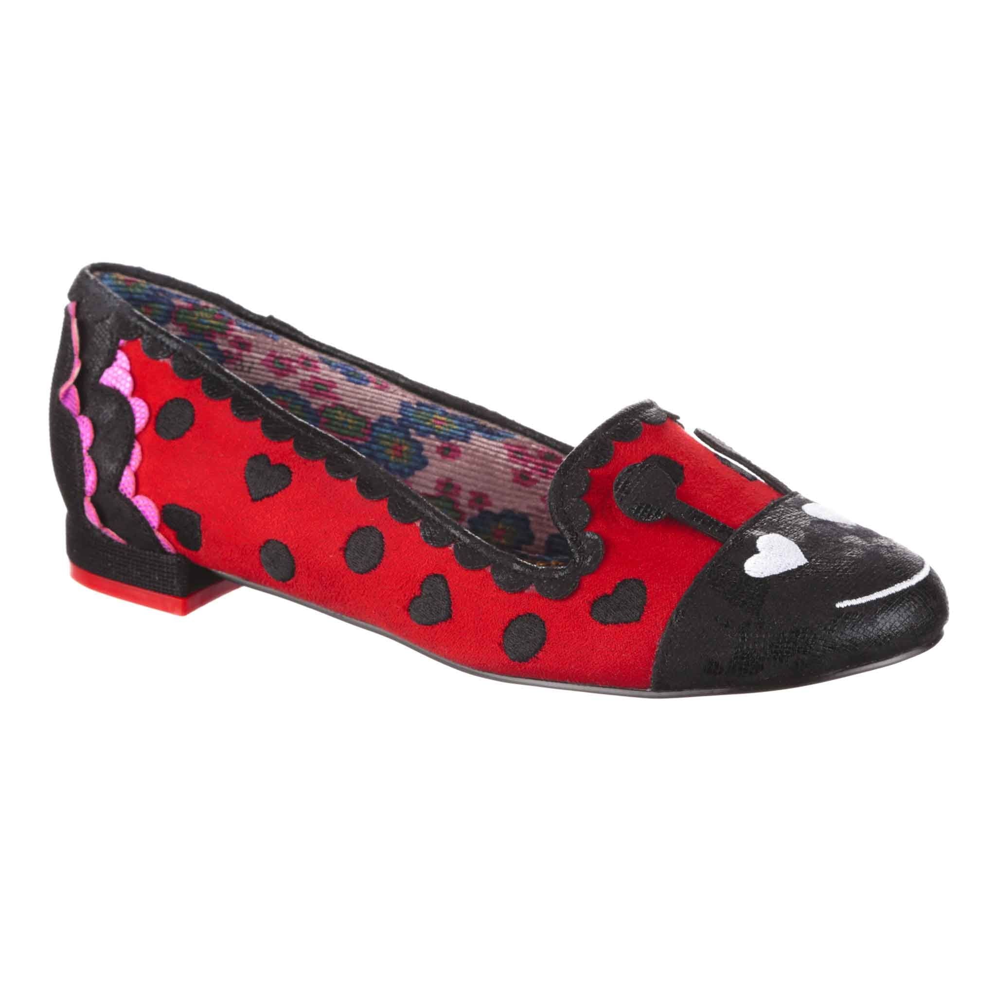 Irregular choice sale lady bird shoes