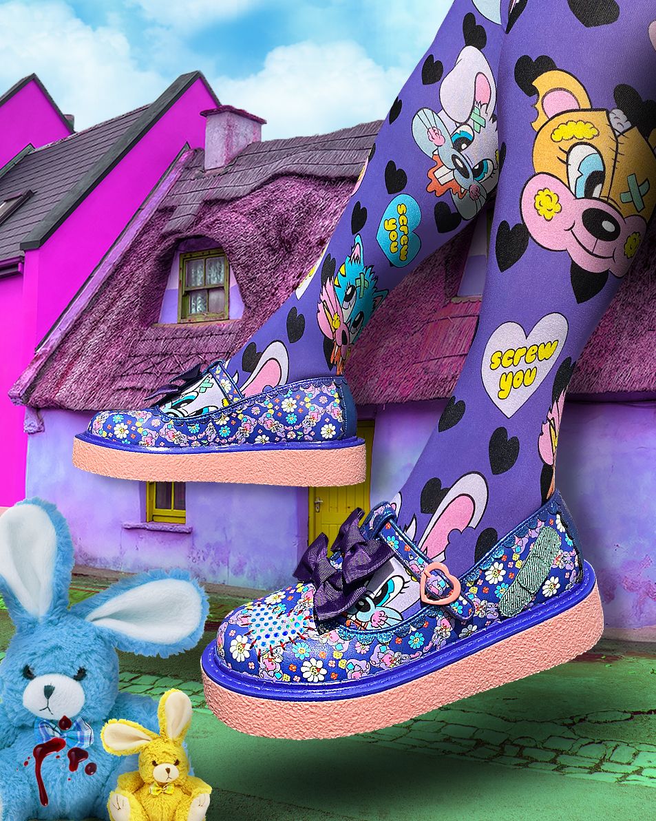 Irregular choice cheap teddy bear shoes