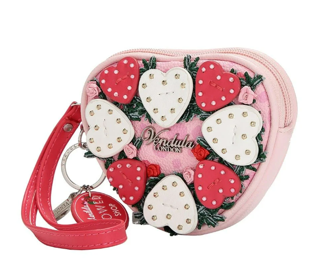 Coach Heart Coin Case