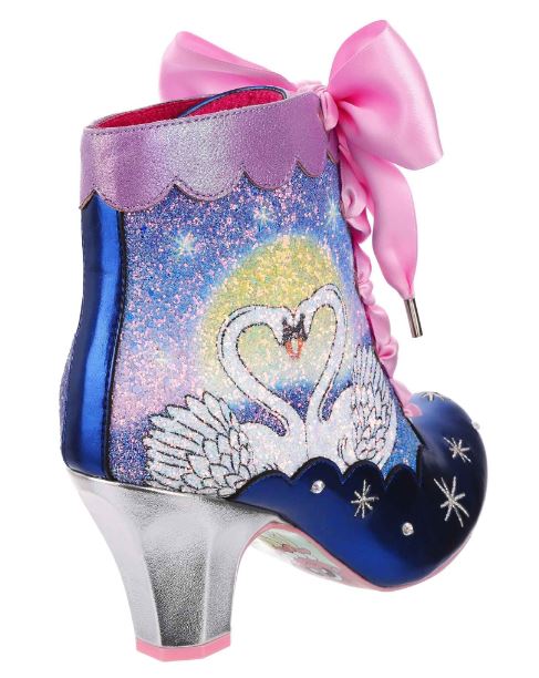 Irregular choice store swan heels